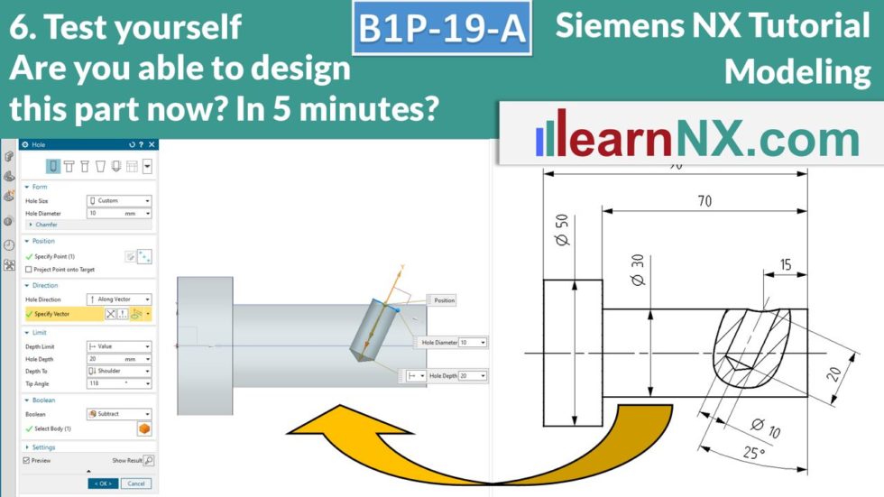 NX Tutorial Modeling - Siemens NX User Interface