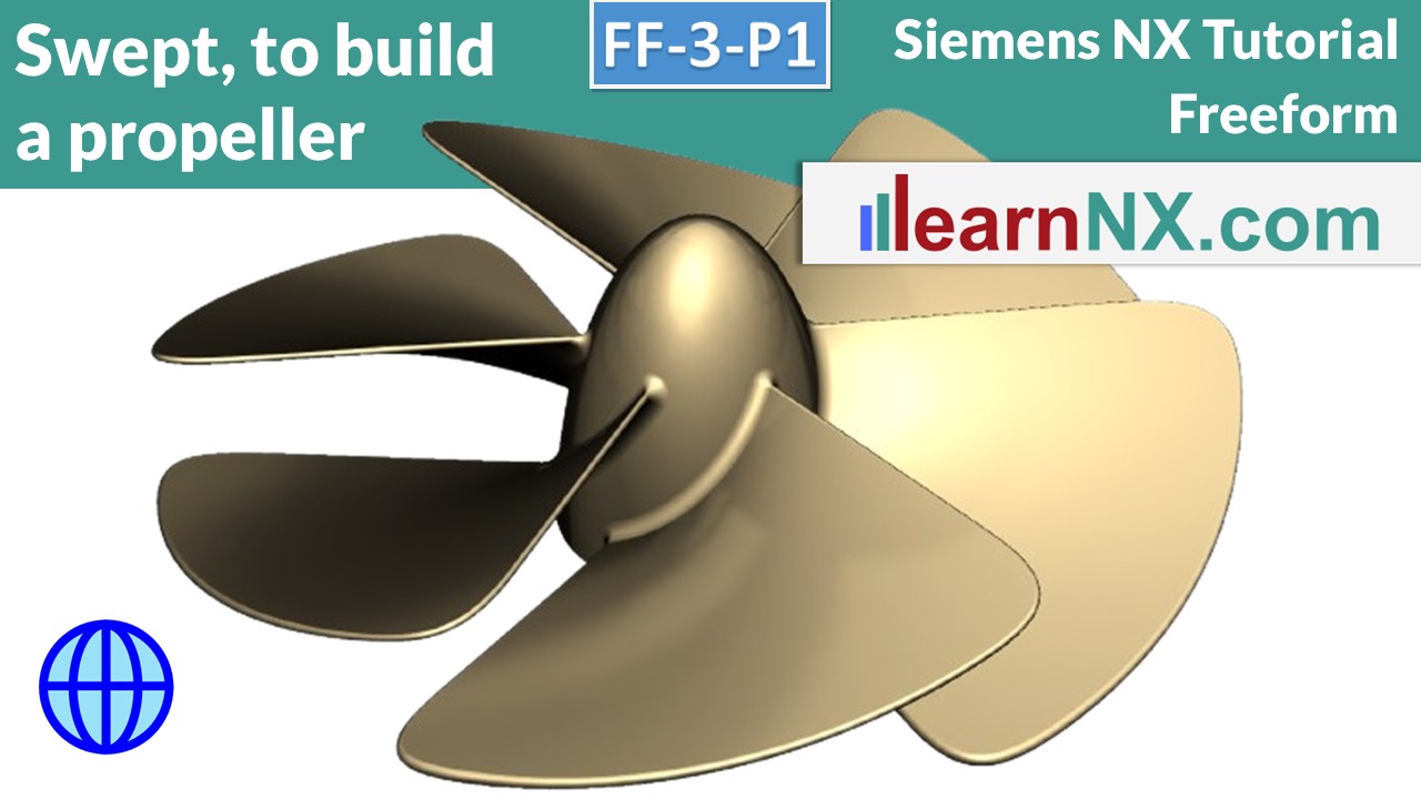 Swept, to build a propeller