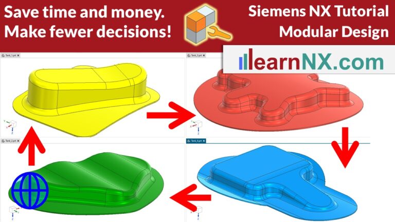 Siemens NX Modular Design – Part Families & Libraries
