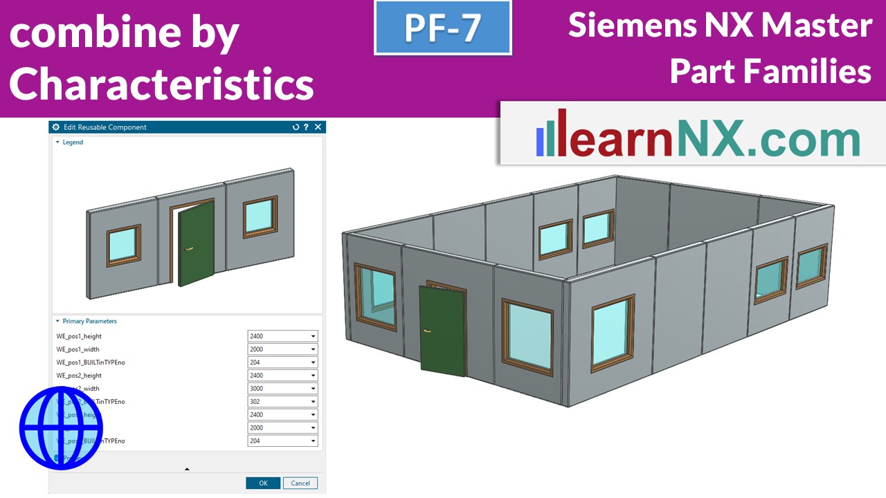 Automatic selection of parts