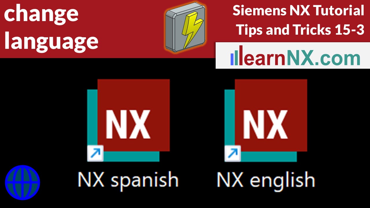 Siemens NX Change language